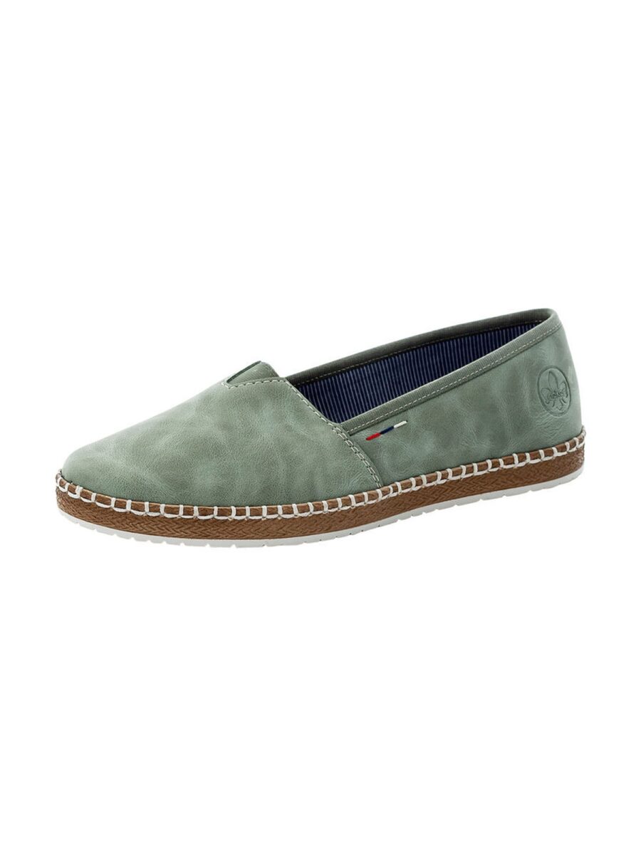 Rieker Espadrilles  pasztellzöld-hu
