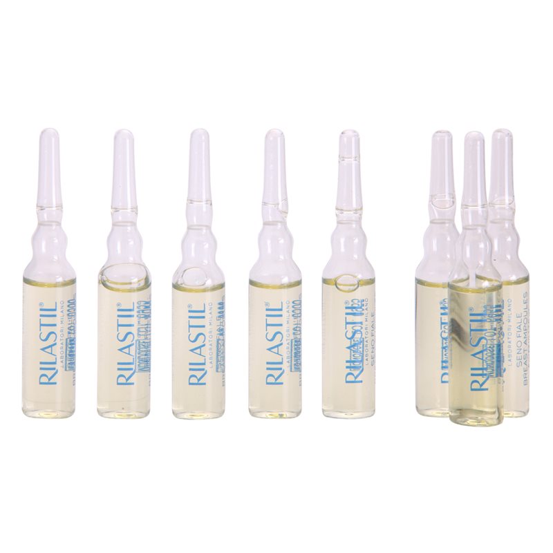Rilastil Breast feszesítő szérum dekoltázsra és mellekre ampullákban 15x5 ml-Eredeti
