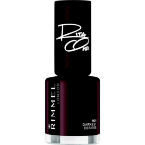 Rimmel 60 Seconds By Rita Ora gyorsan száradó körömlakk árnyalat 901 Darkest Desires 8 ml-Ár