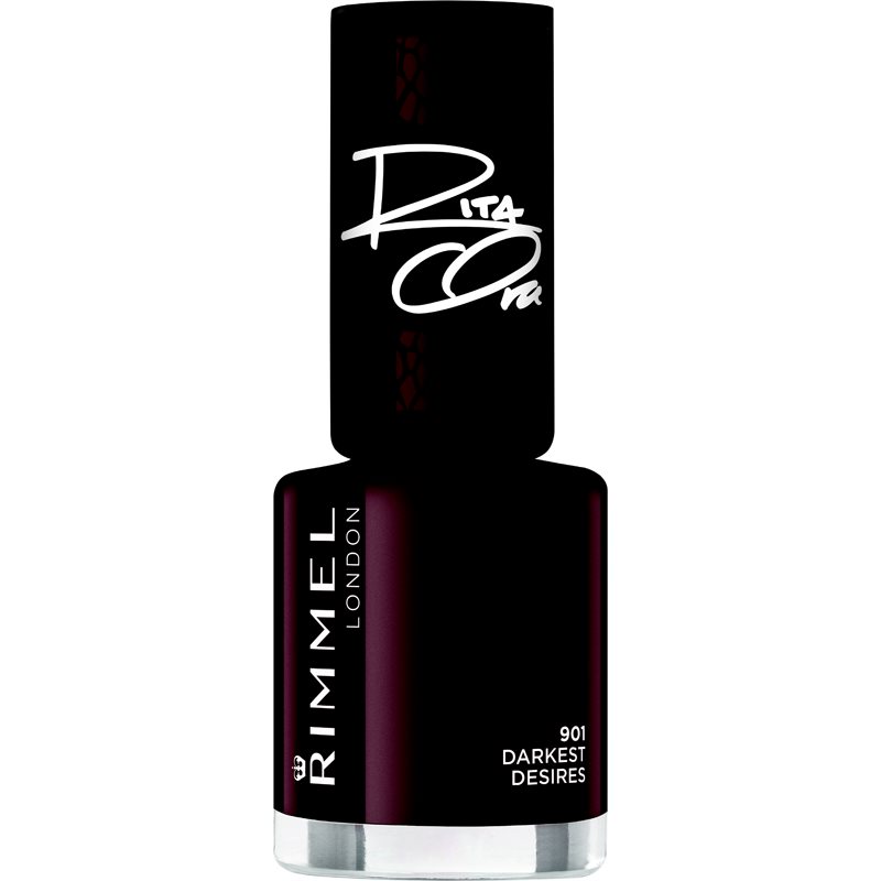 Rimmel 60 Seconds By Rita Ora gyorsan száradó körömlakk árnyalat 901 Darkest Desires 8 ml-Ár