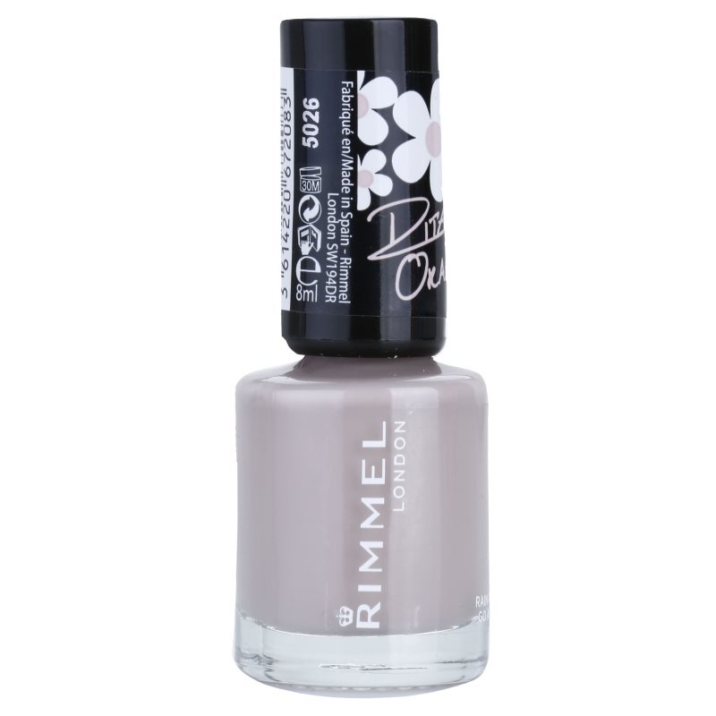 Rimmel 60 Seconds By Rita Ora körömlakk árnyalat 498 Rain Rain Go Away 8 ml-Eredeti
