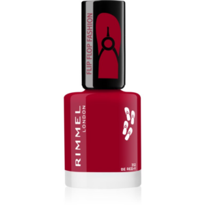 Rimmel 60 Seconds Flip Flop körömlakk árnyalat 312 Be Red-y 8 ml-Ár