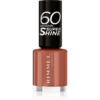 Rimmel 60 Seconds Super Shine körömlakk árnyalat 130 Caramel Candy 8 ml-Ár
