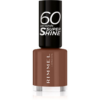 Rimmel 60 Seconds Super Shine körömlakk árnyalat 140 Chocolate Eclipse 8 ml-Ár