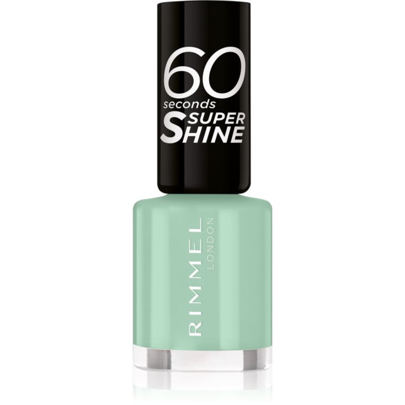 Rimmel 60 Seconds Super Shine körömlakk árnyalat 154 Shell Yeah 8 ml-Ár