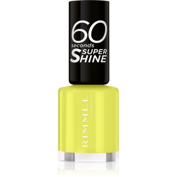 Rimmel 60 Seconds Super Shine körömlakk árnyalat 155 Beach Breeze Please 8 ml-Ár