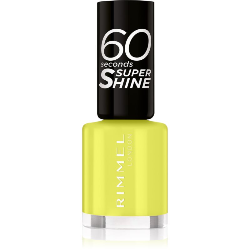 Rimmel 60 Seconds Super Shine körömlakk árnyalat 155 Beach Breeze Please 8 ml-Ár