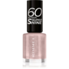 Rimmel 60 Seconds Super Shine körömlakk árnyalat 210 Ethereal 8 ml-Ár