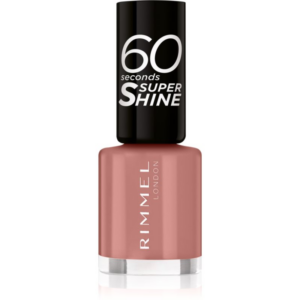 Rimmel 60 Seconds Super Shine körömlakk árnyalat 230 Mauve To The Music 8 ml-Ár