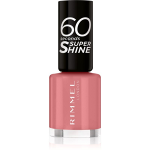 Rimmel 60 Seconds Super Shine körömlakk árnyalat 235 Preppy In Pink 8 ml-Ár