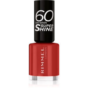 Rimmel 60 Seconds Super Shine körömlakk árnyalat 310 Double Decker Red 8 ml-Eredeti