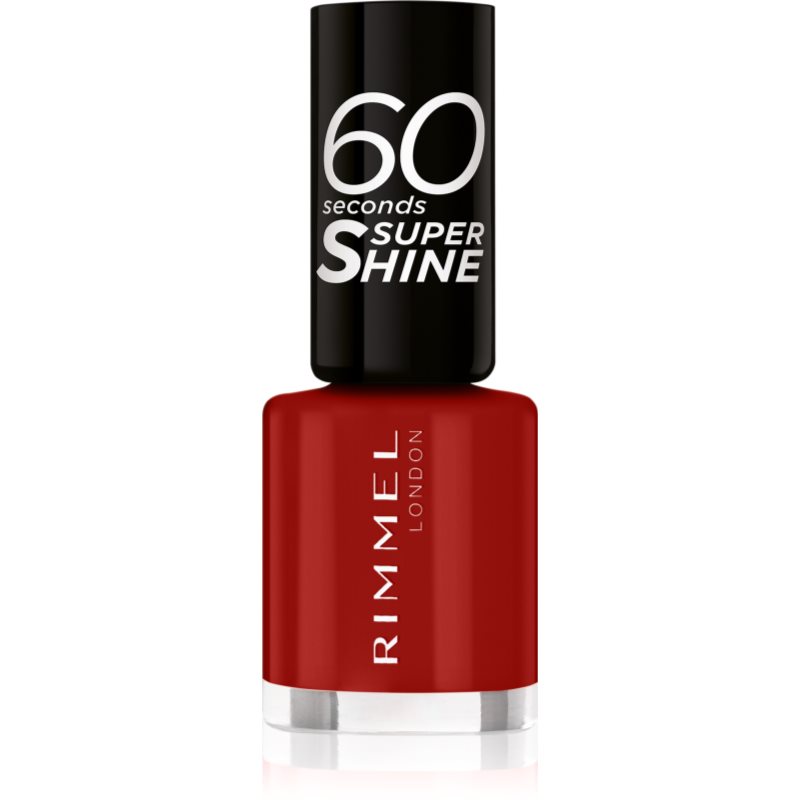 Rimmel 60 Seconds Super Shine körömlakk árnyalat 315 Queen Of Tarts 8 ml-Ár