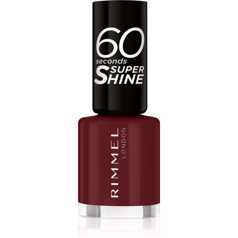Rimmel 60 Seconds Super Shine körömlakk árnyalat 340 Berries And Cream 8 ml-Eredeti