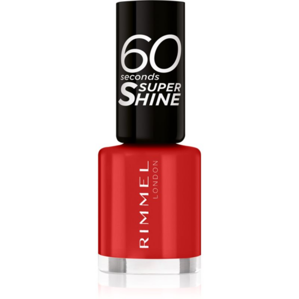 Rimmel 60 Seconds Super Shine körömlakk árnyalat 430 Coralicious 8 ml-Eredeti