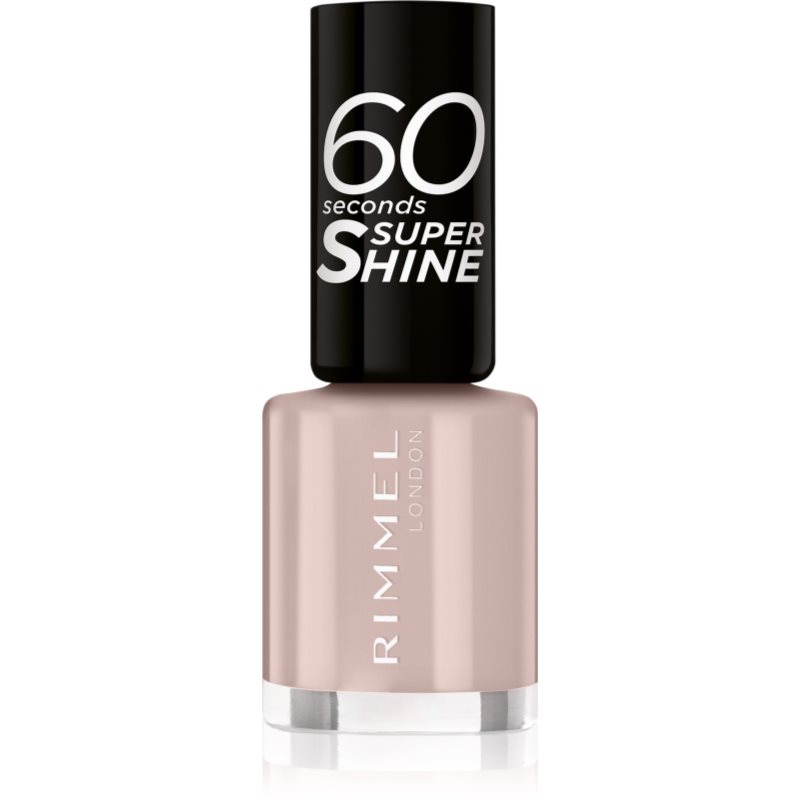 Rimmel 60 Seconds Super Shine körömlakk árnyalat 500 Caramel Cupcake 8 ml-Ár