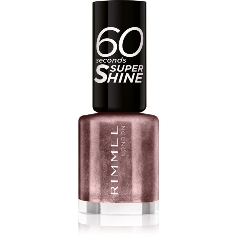 Rimmel 60 Seconds Super Shine körömlakk árnyalat 510 Euphoria 8 ml-Ár