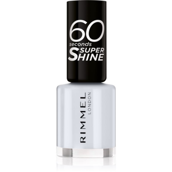 Rimmel 60 Seconds Super Shine körömlakk árnyalat 703 White Hot Love 8 ml-Eredeti