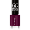 Rimmel 60 Seconds Super Shine körömlakk árnyalat 712 Berry Pop 8 ml-Ár