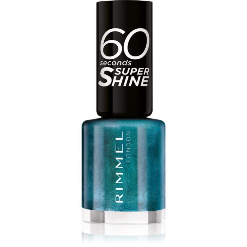 Rimmel 60 Seconds Super Shine körömlakk árnyalat 721 Siren 8 ml-Ár