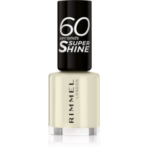 Rimmel 60 Seconds Super Shine körömlakk árnyalat 730 Silver Bullet 8 ml-Ár