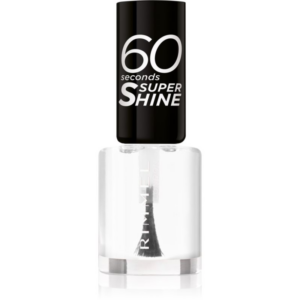 Rimmel 60 Seconds Super Shine körömlakk árnyalat 740 Clear 8 ml-Eredeti