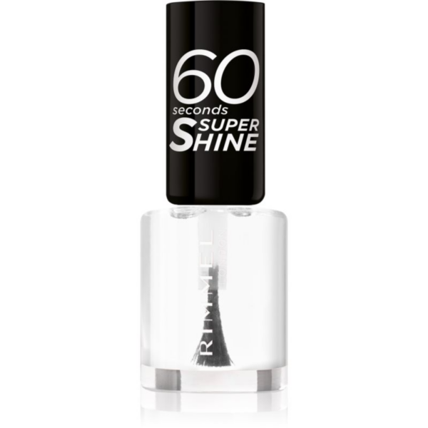 Rimmel 60 Seconds Super Shine körömlakk árnyalat 740 Clear 8 ml-Eredeti