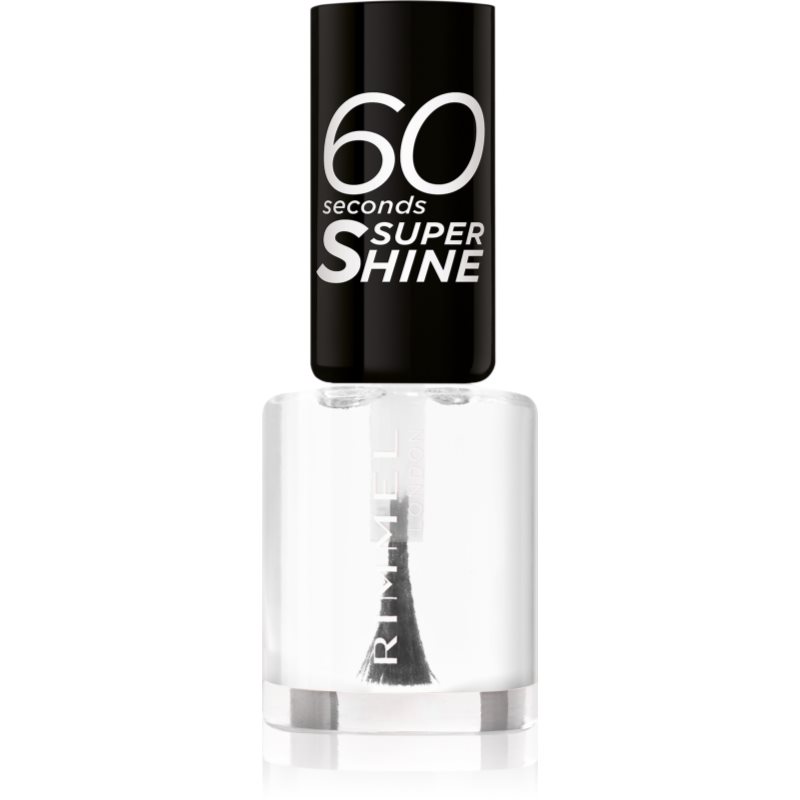 Rimmel 60 Seconds Super Shine körömlakk árnyalat 740 Clear 8 ml-Eredeti