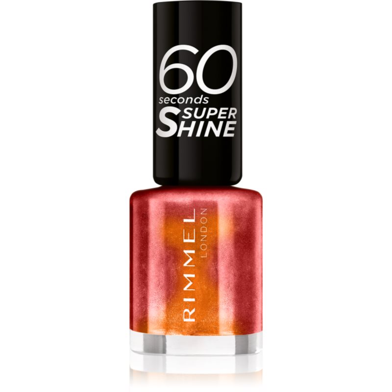 Rimmel 60 Seconds Super Shine körömlakk árnyalat 834 Fab! 8 ml-Ár
