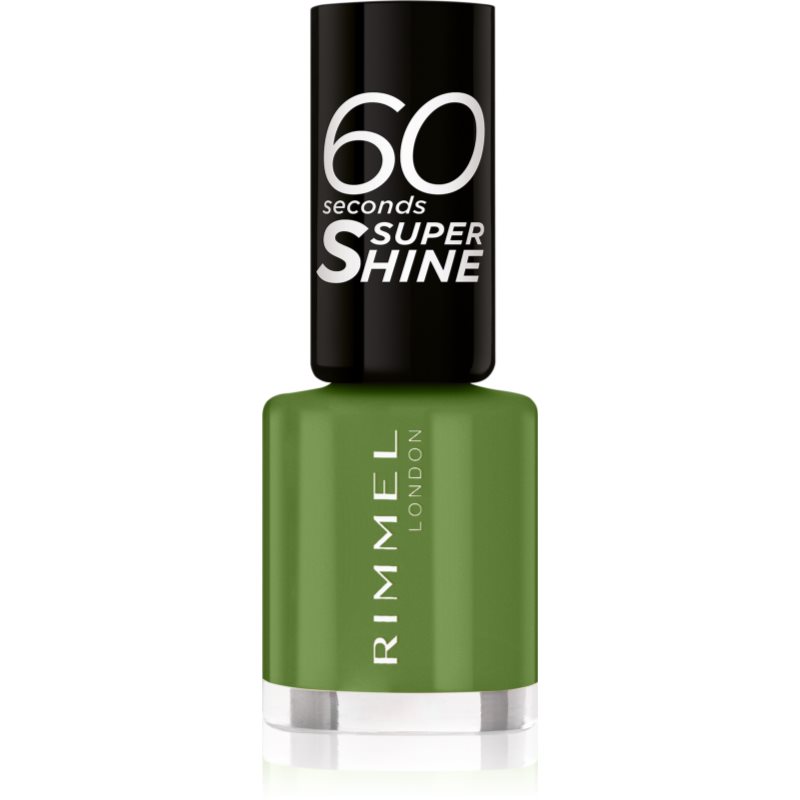 Rimmel 60 Seconds Super Shine körömlakk árnyalat 880 Grassy Fields 8 ml-Ár