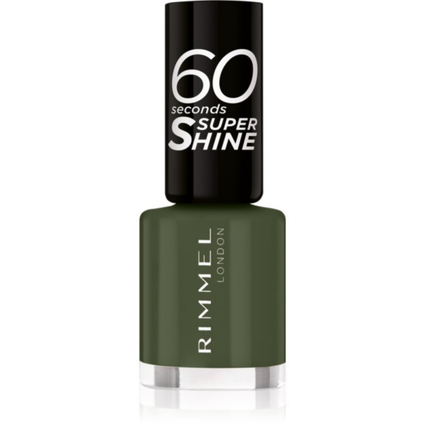 Rimmel 60 Seconds Super Shine körömlakk árnyalat 882 Crazy About Cargo 8 ml-Ár