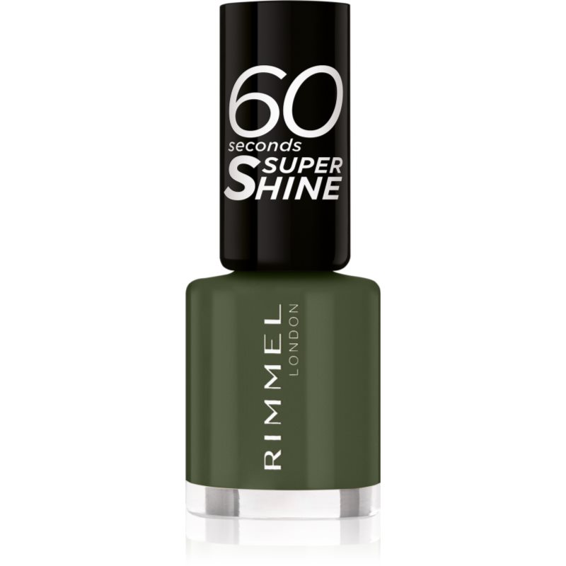Rimmel 60 Seconds Super Shine körömlakk árnyalat 882 Crazy About Cargo 8 ml-Ár
