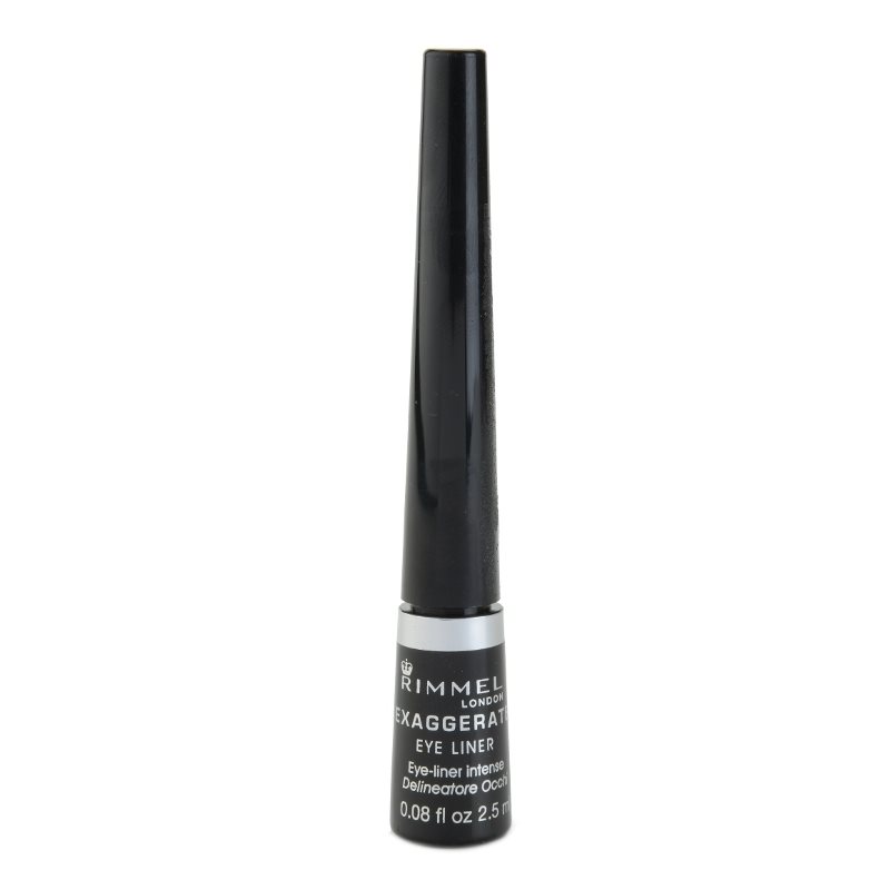 Rimmel Exaggerate Eyeliner szemhéjtus árnyalat 100% Black 2