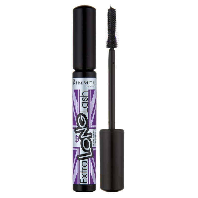 Rimmel Extra Long Lash szempillaspirál a hosszabb és szétválasztott pillákért árnyalat 003 Extreme Black 8 ml-Eredeti