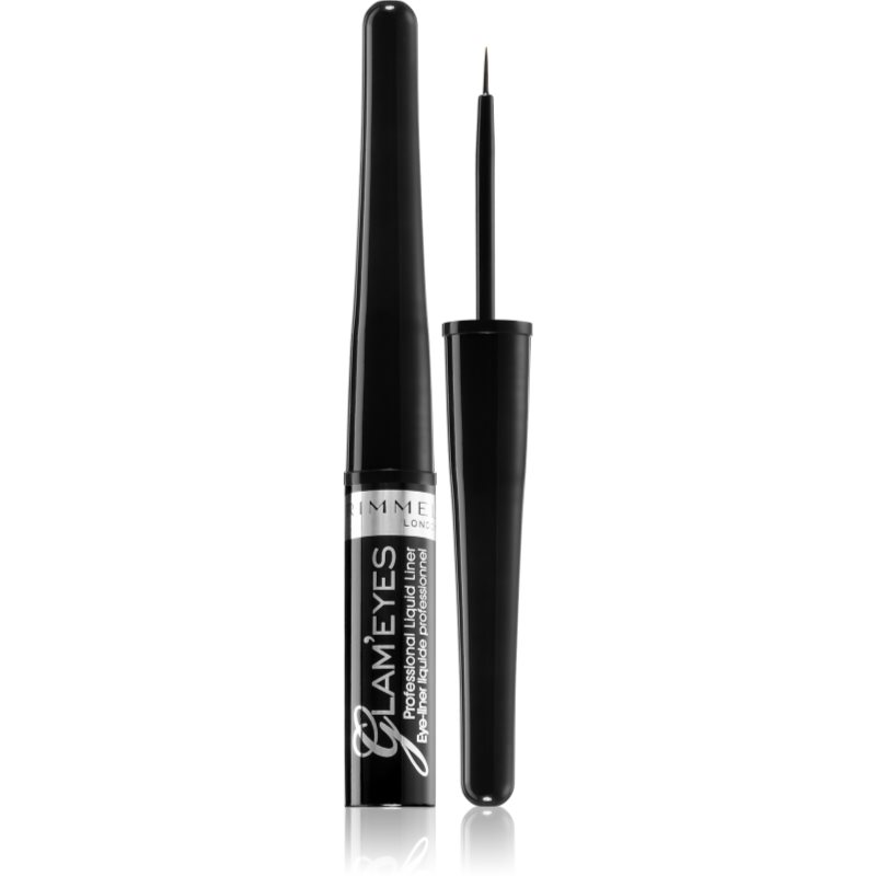 Rimmel Glam' Eyes szemhéjtus árnyalat 001 Black Glamour 3
