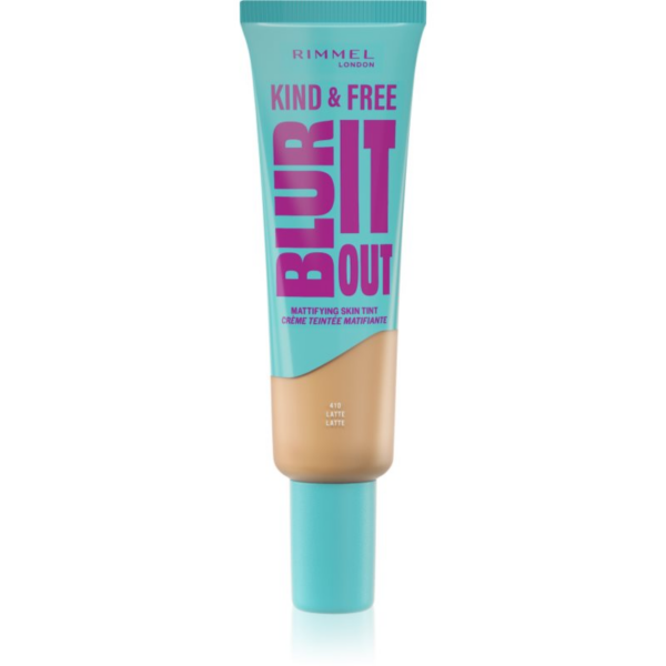 Rimmel Kind & Free Blur It Out könnyű hidratáló alapozó SPF 20 árnyalat 410 Latte 30 ml-ár
