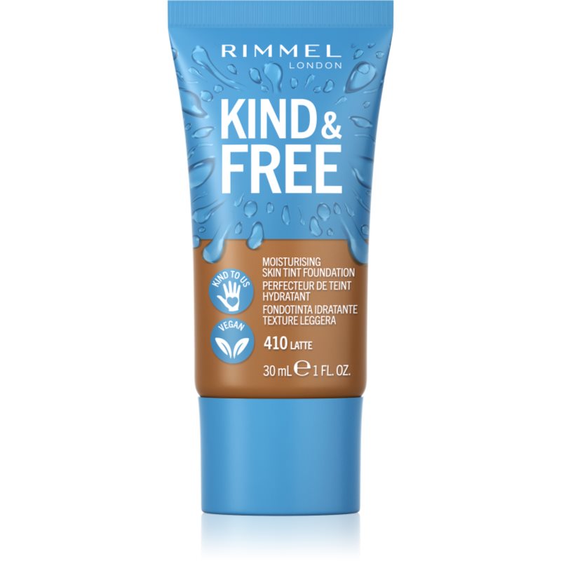 Rimmel Kind & Free könnyű hidratáló alapozó árnyalat 410 Latte 30 ml-Ár