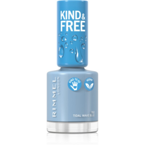 Rimmel Kind & Free körömlakk árnyalat 152 Tidal Wave Blue 8 ml-Ár