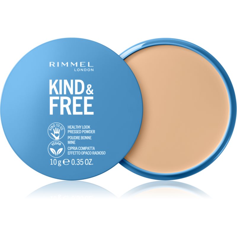 Rimmel Kind & Free mattító púder árnyalat 10 Fair 10 g-Ár
