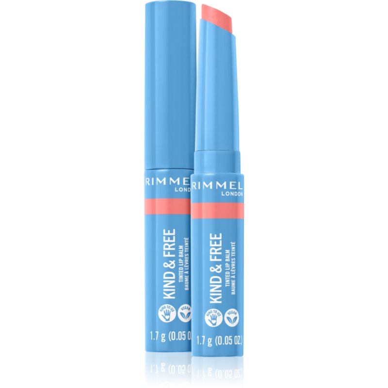 Rimmel Kind & Free tonizáló ajakbalzsam árnyalat 004 Hibiscus Blaze 1