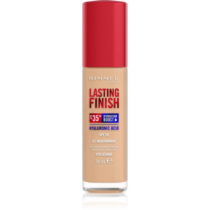 Rimmel Lasting Finish 35H Hydration Boost hidratáló alapozó SPF 20 árnyalat 070 Sesame 30 ml-Ár