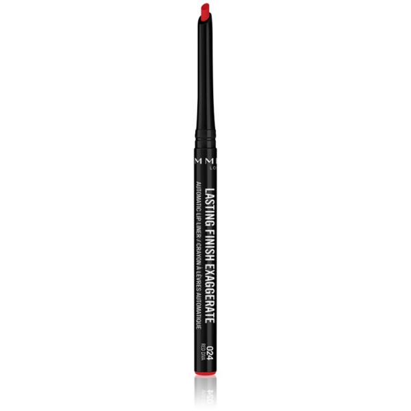 Rimmel Lasting Finish Exaggerate automatikus szájkontúrceruza árnyalat 024 Red Diva 0