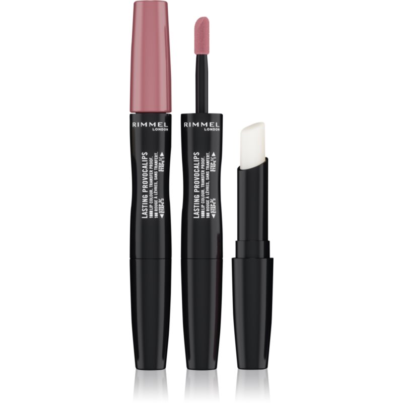 Rimmel Lasting Provocalips Double Ended hosszan tartó rúzs árnyalat 400 Grin & Bare It 3