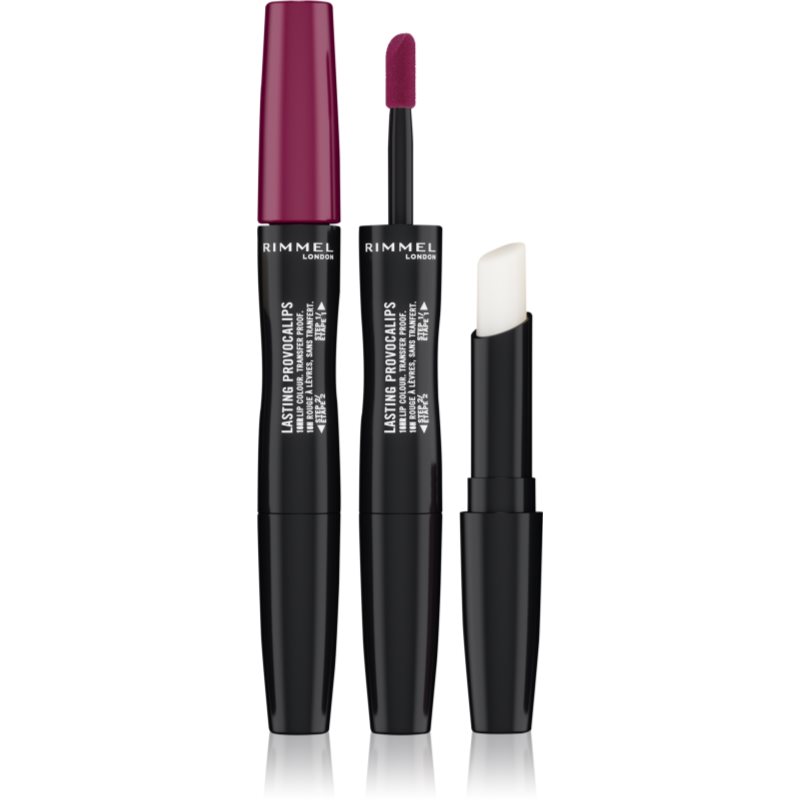 Rimmel Lasting Provocalips Double Ended hosszan tartó rúzs árnyalat 440 Maroon Swoon 3