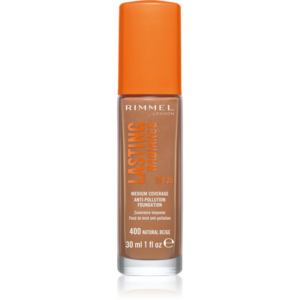 Rimmel Lasting Radiance élénkítő make-up SPF 25 árnyalat 400 Natural Beige 30 ml-Ár