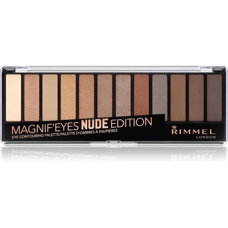 Rimmel Magnif’ Eyes szemhéjfesték paletta árnyalat 001 Nude Edition 14.16 g-Eredeti