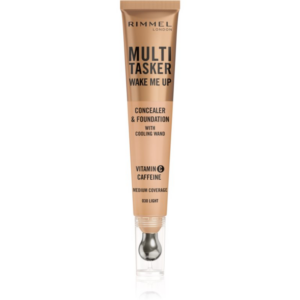 Rimmel Multi-Tasker Wake Me Up alapozó és korrektor az élénk bőrért árnyalat 30 Light 20 ml-Ár