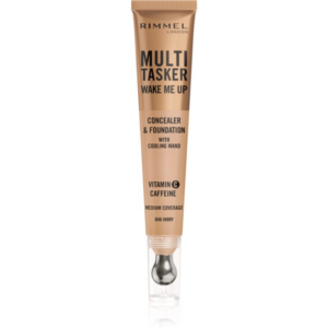 Rimmel Multi-Tasker Wake Me Up alapozó és korrektor az élénk bőrért árnyalat 40 Ivory 20 ml-Ár