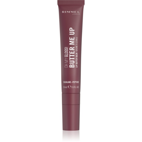 Rimmel Oh My Gloss! Butter Me Up hidratáló ajakbalzsam árnyalat 003 Mellow Mocha 15 ml-ár