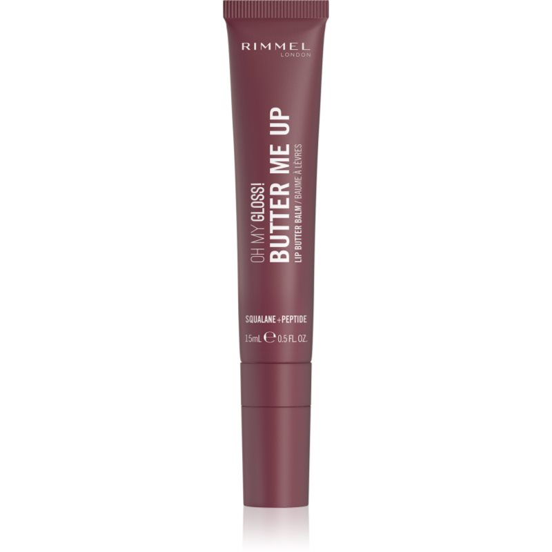 Rimmel Oh My Gloss! Butter Me Up hidratáló ajakbalzsam árnyalat 003 Mellow Mocha 15 ml-ár