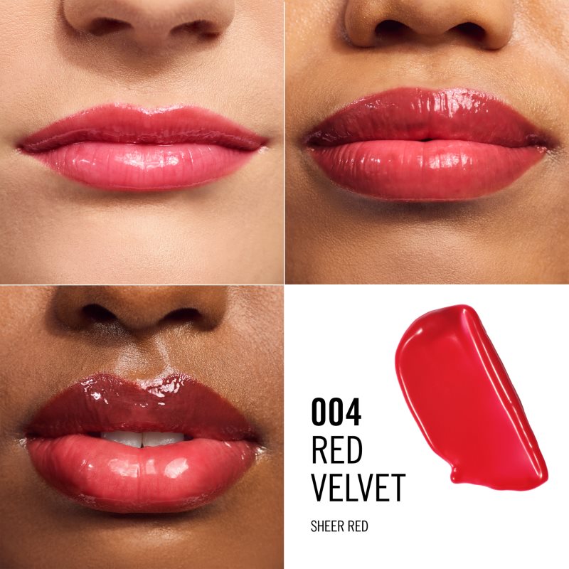 Rimmel Oh My Gloss! Butter Me Up hidratáló ajakbalzsam árnyalat 004 Red Velvet 15 ml-ár